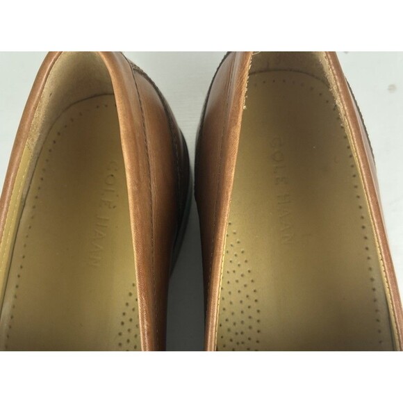 Cole Haan Men\'s Leather Fairmont Bit Loafer - C13840 - British Tan - 9.5 M main image 8